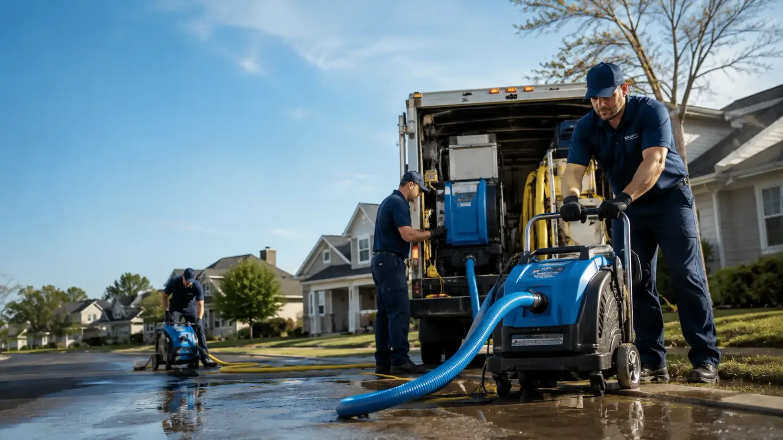 Flood Damage Cleanup in Mouthcard, KY